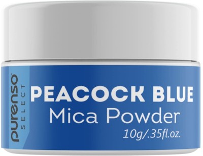 PURENSO Select - Mica - Peacock Blue (10g x 1 Jar)(10 g)