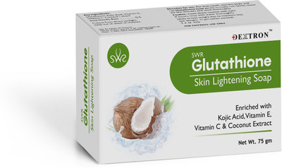 DEXTRON Glutathione Soap with Kojic Acid,Coconut Extract For Skin Lightening-Brightening(75 g)