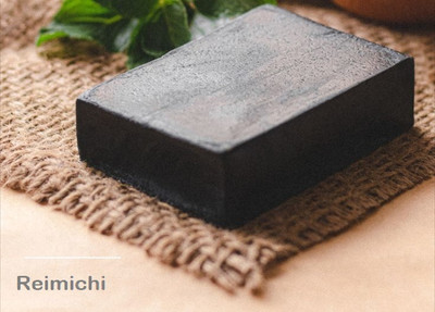 REIMICHI Charcoal Body Soap for Deep Cleansing & Detox(125 g)