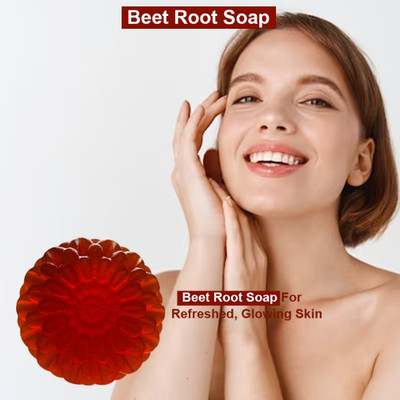 Groovy Kiwi Kiss Beet Root Bath Bar (100GM) (PACK OF 1)(100 g)