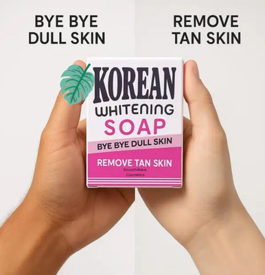 SmoothWave Cosmetics Korean Beauty Whitening Soap – Tan Out, Glow In Formula-206(2 x 50 g)