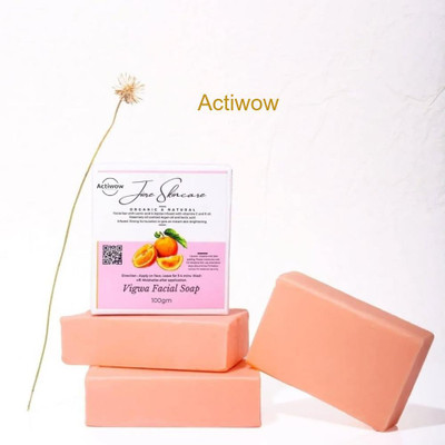 ACTIWOW Jiore Skincare Vigwa Whitening Soap for Radiant, Youthful Skin A01(100 g)