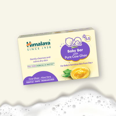 HIMALAYA Baby Bar with Pure Cow Ghee(125 g)