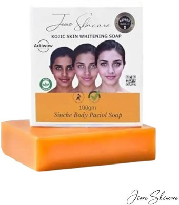 ACTIWOW Jiore Soap Hydrating Charcoal for Skin Brightening(100 g)