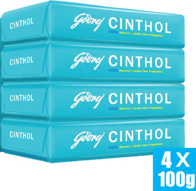 CINTHOL Cool Bath Soap 4X100g(4 x 100 g)