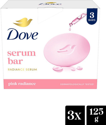 DOVE Serum Bar with Radiance(3 x 125 g)
