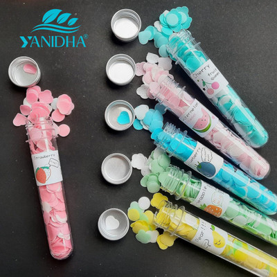 YANIDHA mini disposable paper soap sheets in 2pcs.(2 x 20 g)