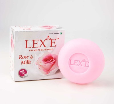 lexe Rose & Milk Premium Bath Soap(8 x 100 g)