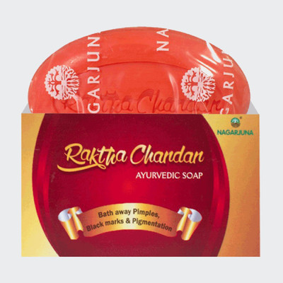 Nagarjuna Raktha Chandan Soap (Pack of 5)(5 x 75 g)