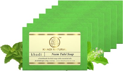 KHADI NATURAL Neem Tulsi Soap(7 x 125 g)