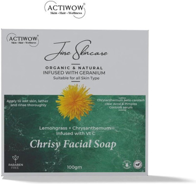 ACTIWOW Jiore Chrisy Soap Detoxifying Sea Salt for Skin Whitening(100 g)