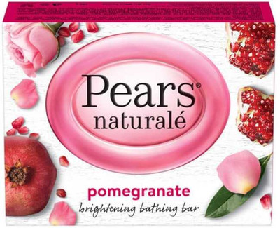 Pears naturale pomegranate brightening bathing bar 100g*2(2 x 100 g)
