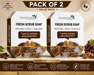 7days natural Dark Spot pigmentation removal Soap(2 x 100 g)