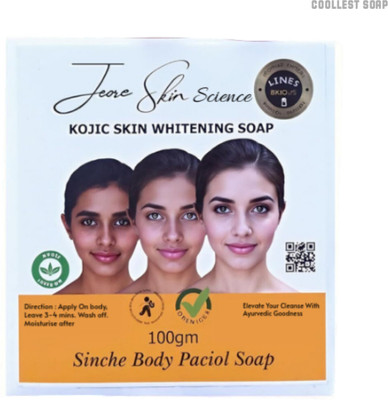 Kenkoderm jiore skincare soap Organic Herbal Soap for Deep Pore Cleansing(100 g)