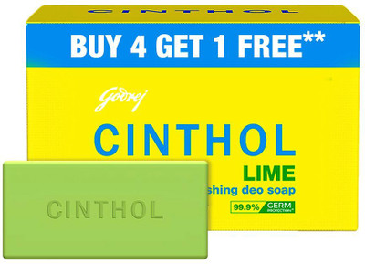 CINTHOL Lime Bath Soap(4 x 150 g)