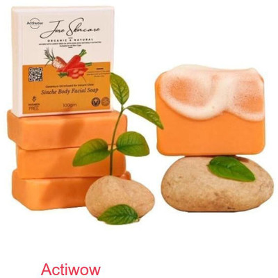ACTIWOW Jiore Skincare Sinche Body Soap with Herbal Rose Extract A01(100 g)