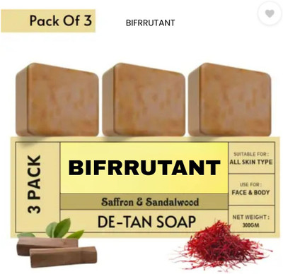 BIFRRUTANT Magic Soap Glow Enhancer with Natural Extracts(3 x 33.33 g)