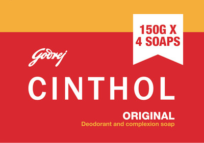 CINTHOL Original Soap(4 x 150 g)