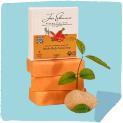 Agonize Jiore Skincare Sinche Soap – 2 Bars with Pure Herbal Skin Care Blend(2 x 100 g)