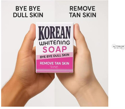 ACTIWOW Korean Soap for Sun Tan Repair(100 g)
