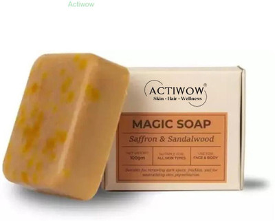 ACTIWOW Magic Soap Summer Splash Bar with Citrus Burst for Fresh Skin(100 g)