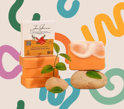 Kenkoderm skincare soap Exfoliate and Hydrate with Herbal Soap Scrub S010(100 g)