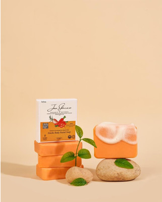 TETIMA Jiore Skin Brightening Soap Reduces Dark Spots, Tan & Pigmentation(100 g)