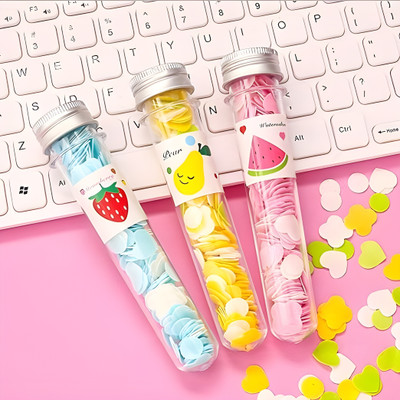 RETRIX Travel Soft Paper Soap Flower Design Tube Shape Bottle Pack of 3 Pcs(3 x 33.33 g)