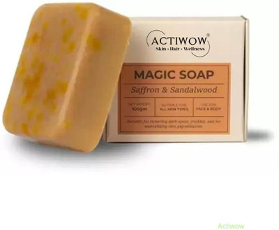 ACTIWOW Magic Soap Ocean Mint Bar for Crisp and Clean Skin(100 g)
