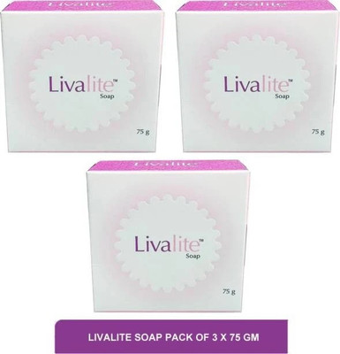 Livalite face soap 3 75(3 x 75 g)