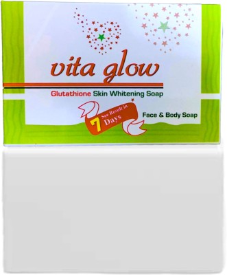 vita glow Glutathione Skin Whitening Soap(135 g)