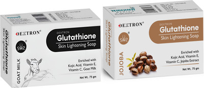DEXTRON Goat Milk & Jojoba Soap Combo – 150g | Nourishing & Gentle Skincare Bar(150 g)