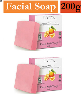 Buy TYA Vigwa Whitening Soap Herbal Glow Pack of 2 – 100g Each(2 x 100 g)