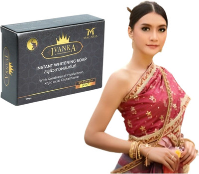 MACARIA Body Instant Whitening Glutathione Soap For Boys & Girls By Bangkok(100 g)