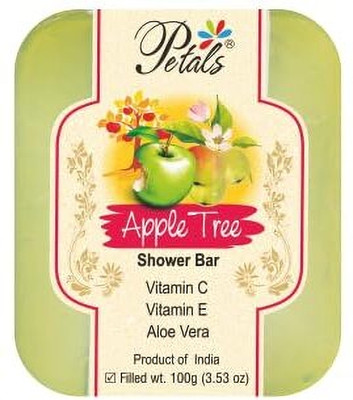 Petals Apple Tree Aromatherapy Shower Bar(3 x 100 g)