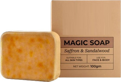 Sheny Sandal Wood And Saffron Soap For Glowing & Refreshing(100 g)