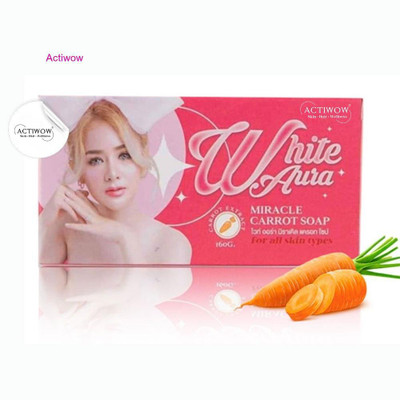 ACTIWOW White Aura Soft Touch Shea Butter Soap for Women & Men(100 g)