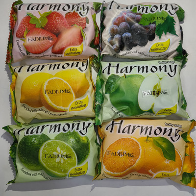 FADIUMS HARMONY FRUIT SOAP PACK OF 6(6 x 12.5 g)