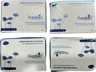 DUCOBACT MOISTURIZING SOAP PACK OF 4(4 x 18.75 g)