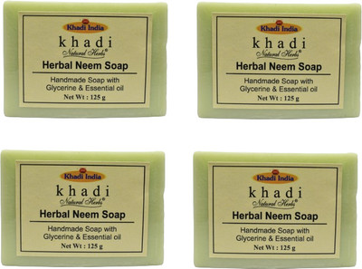 Natural herbs Ayurvedic Herbal Neem Soap(4 x 125 g)