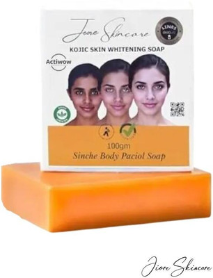 ACTIWOW Jiore Soap Calming Turmeric for Long-Lasting Freshness(100 g)