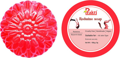 Prakti Handmade Red Wine Soap(100 g)