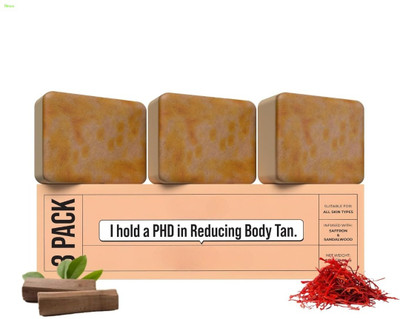 Reuu Ep Soaps Sandalwood & Saffron Magic Soaps For Bath(3 x 33.33 g)