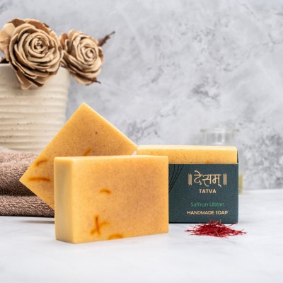 Tatva Saffron Ubtan Ayurvedic Skincare Soap(100 g)