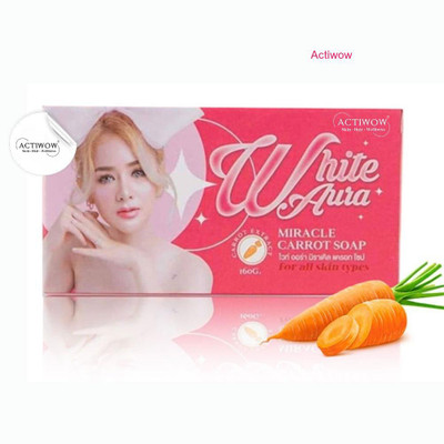 ACTIWOW White Aura Smooth Oatmeal Soap for Gentle Exfoliation(100 g)