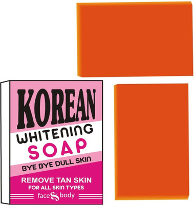 buewey KoreanGlowUp Korean Whitening Soap –S Bye Tan, Hello Shine(2 x 100 g)