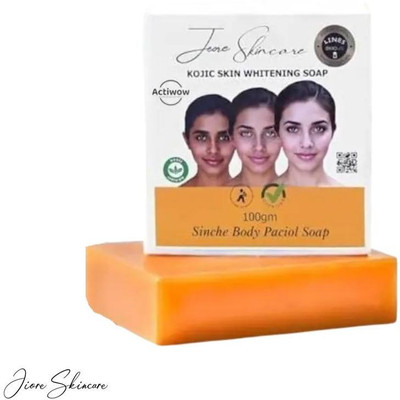 ACTIWOW Jiore Soap Whitening Turmeric for Tanning Removal(100 g)