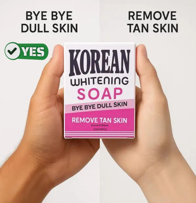 SmoothWave Cosmetics Korean Beauty Whitening Soap – Tan Out, Glow In Formula-211(2 x 50 g)
