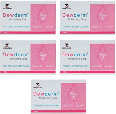 MENARINI Dewderm Soap(5 x 100 g)