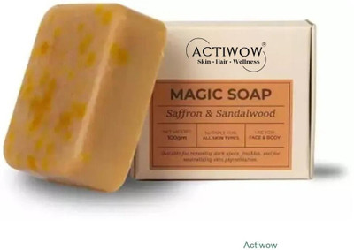 ACTIWOW Magic Soap Floral Fresh Bar with Lavender and Chamomile(100 g)